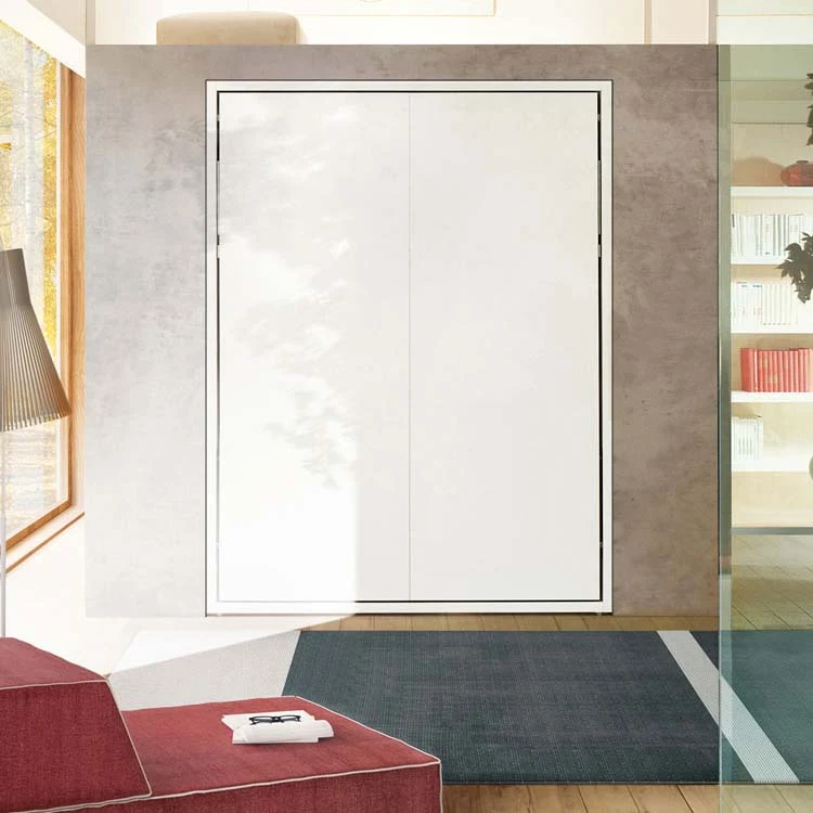 Penelope double wall bed — closed front in daytime configuration