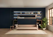 Double wall bed Minerva Horizontal — Additional view 1