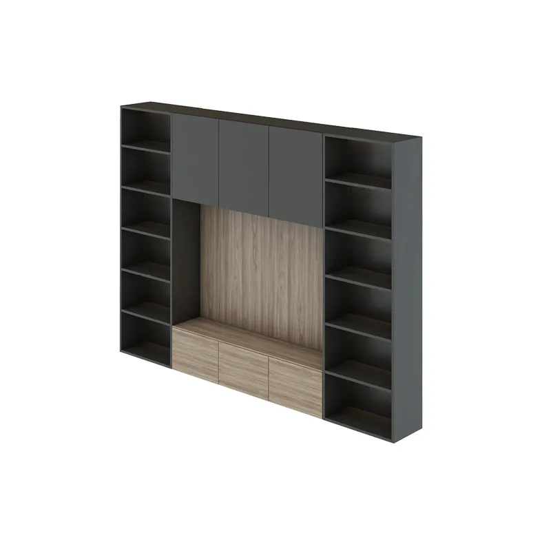 Furniture drawing — 57 m² loft apartment — Furniture system view 05