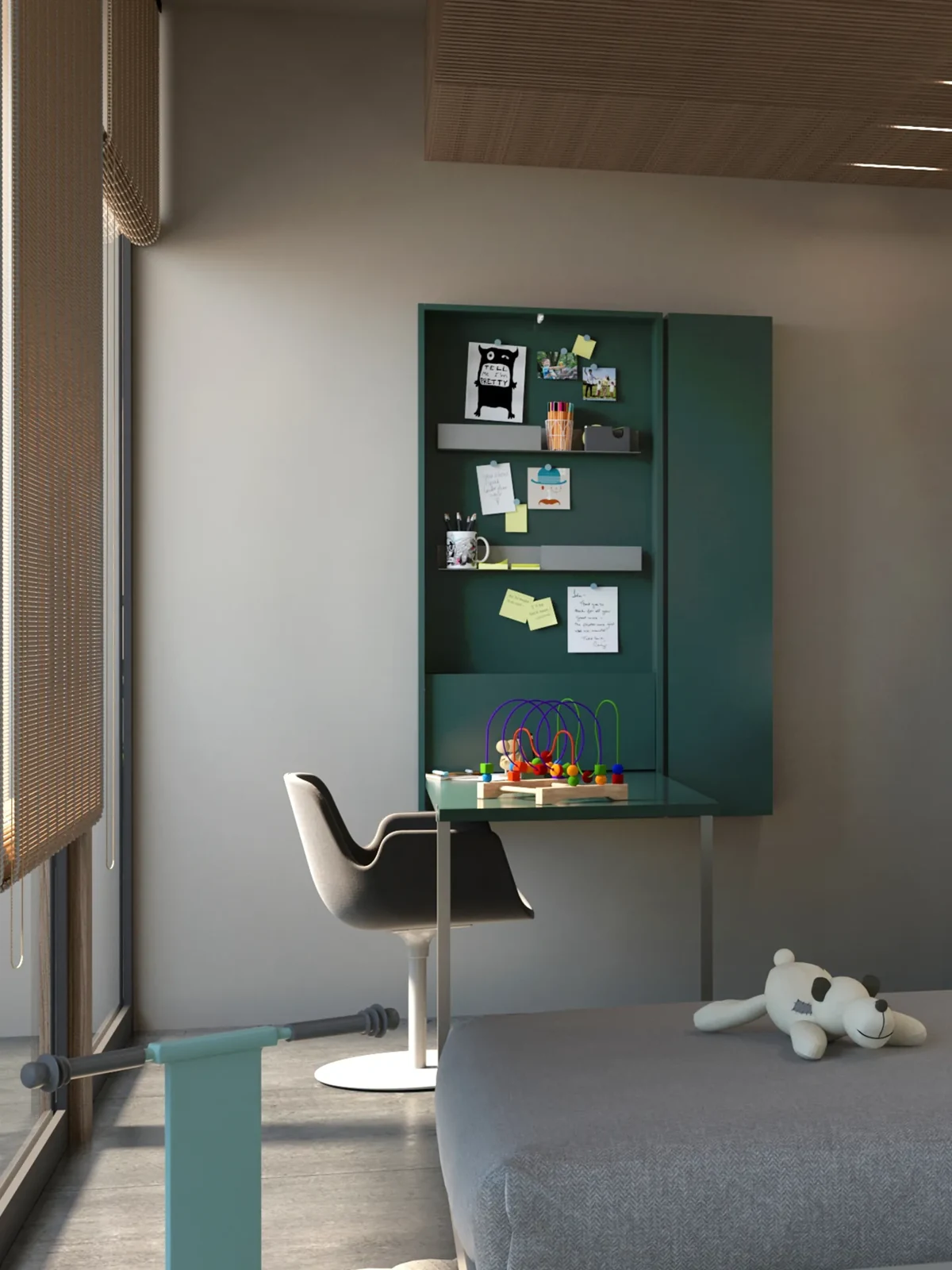 Room 03 · Room to grow — Wally Office — Workstation open