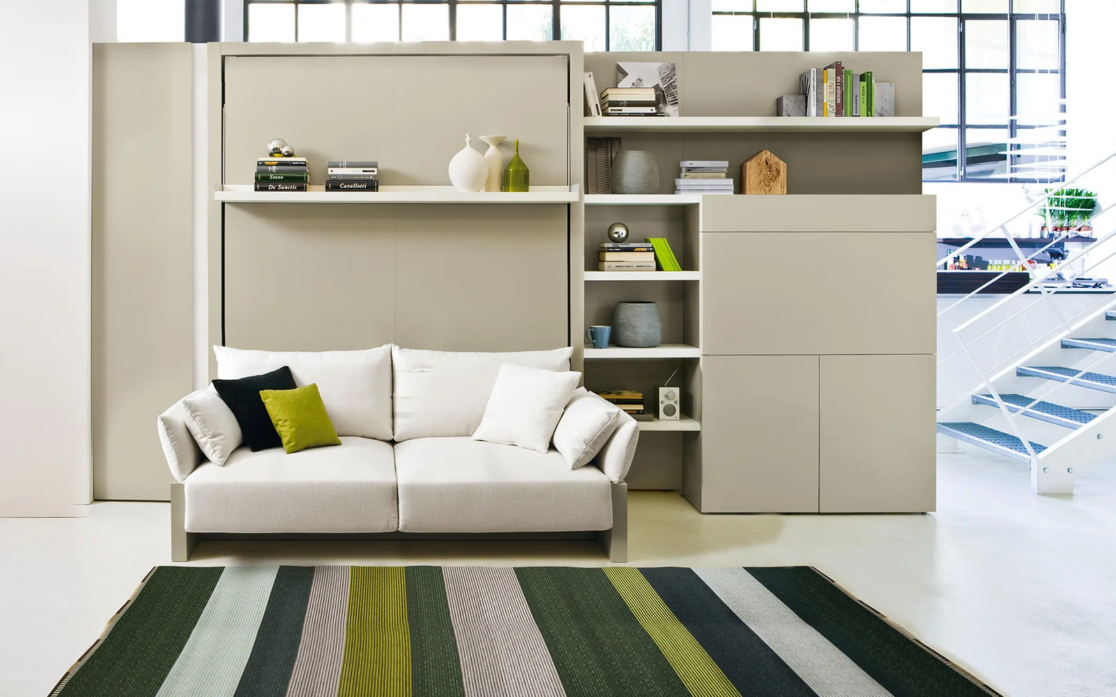 Double wall bed Nuovoliolà 10 — Day · closed