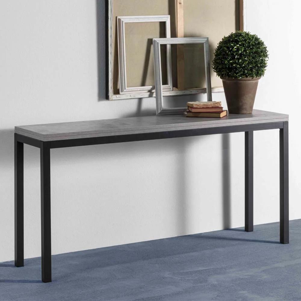 Console extending into a dining table Strips — Closed console