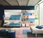 Foldaway bunk beds Kali Duo Board — Additional view 1