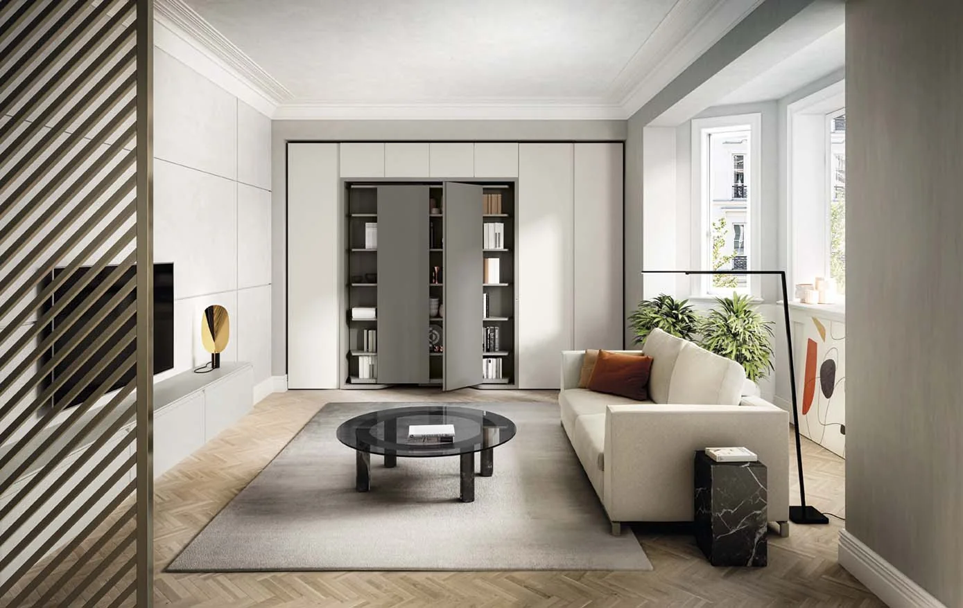 Double wall bed LGM 2.0 Doors — Day · closed