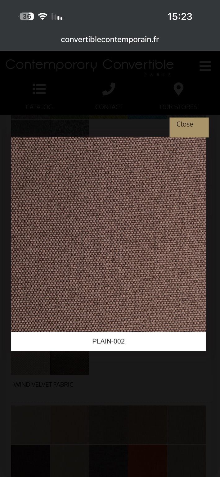 דוגמת ריפוד — PLAIN-002