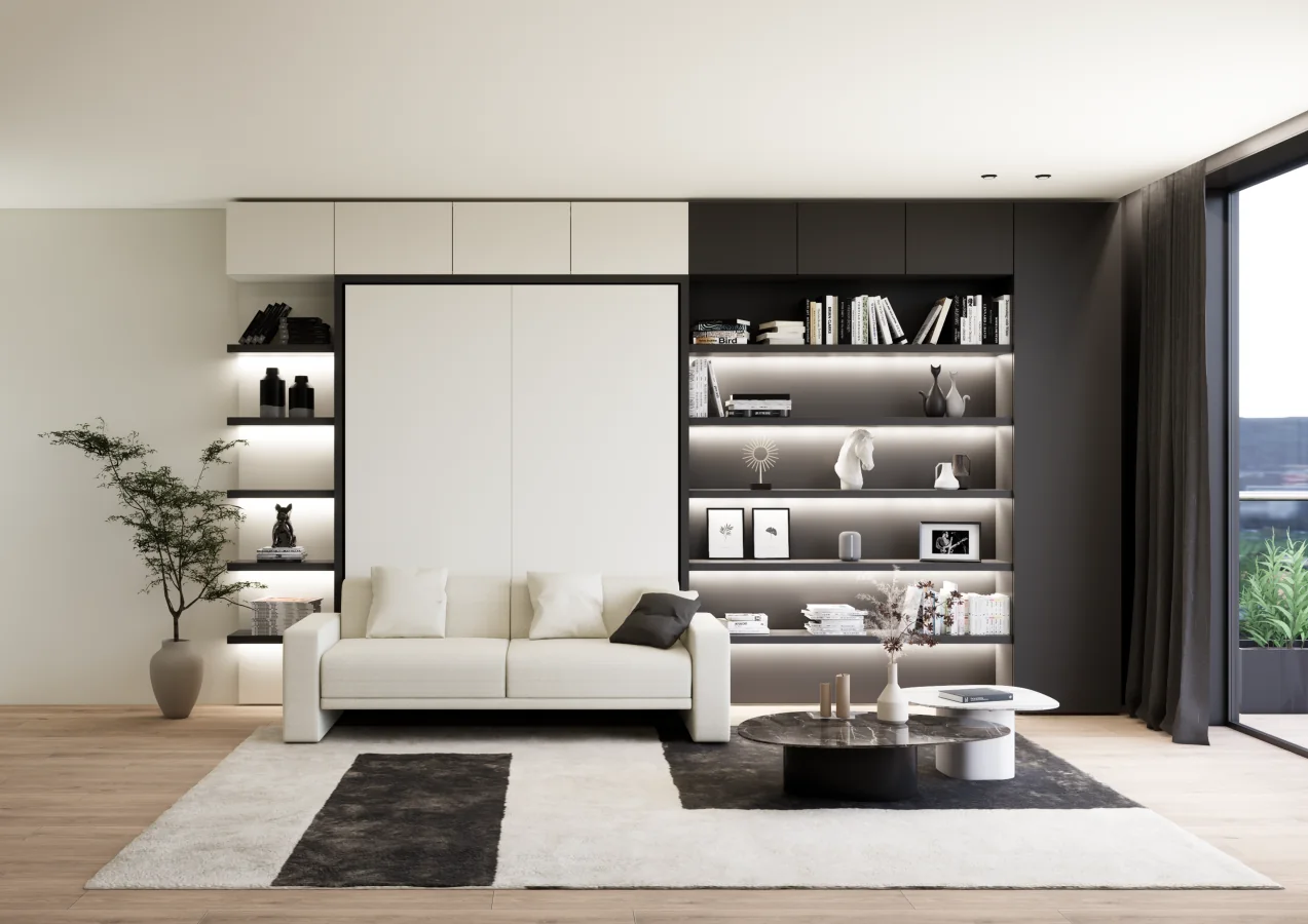 Double wall bed Atena — Day · closed