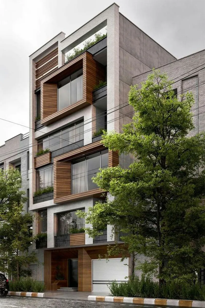 57 m² loft apartment — Materials and finishes 03