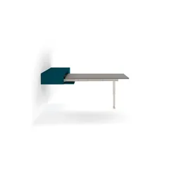 Pull-out folding table App — Table open
