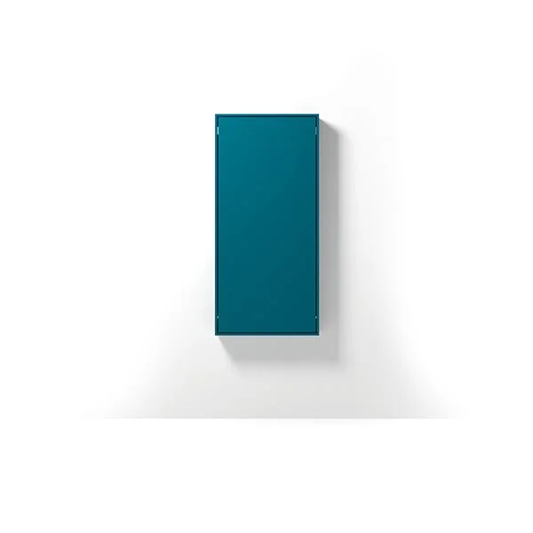 Wall-mounted folding table Wally — Table folded against the wall
