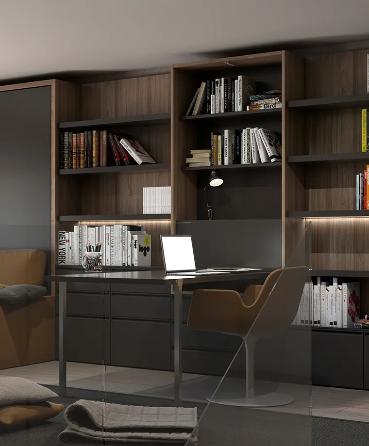 57 m² loft apartment — Alternative layout 03