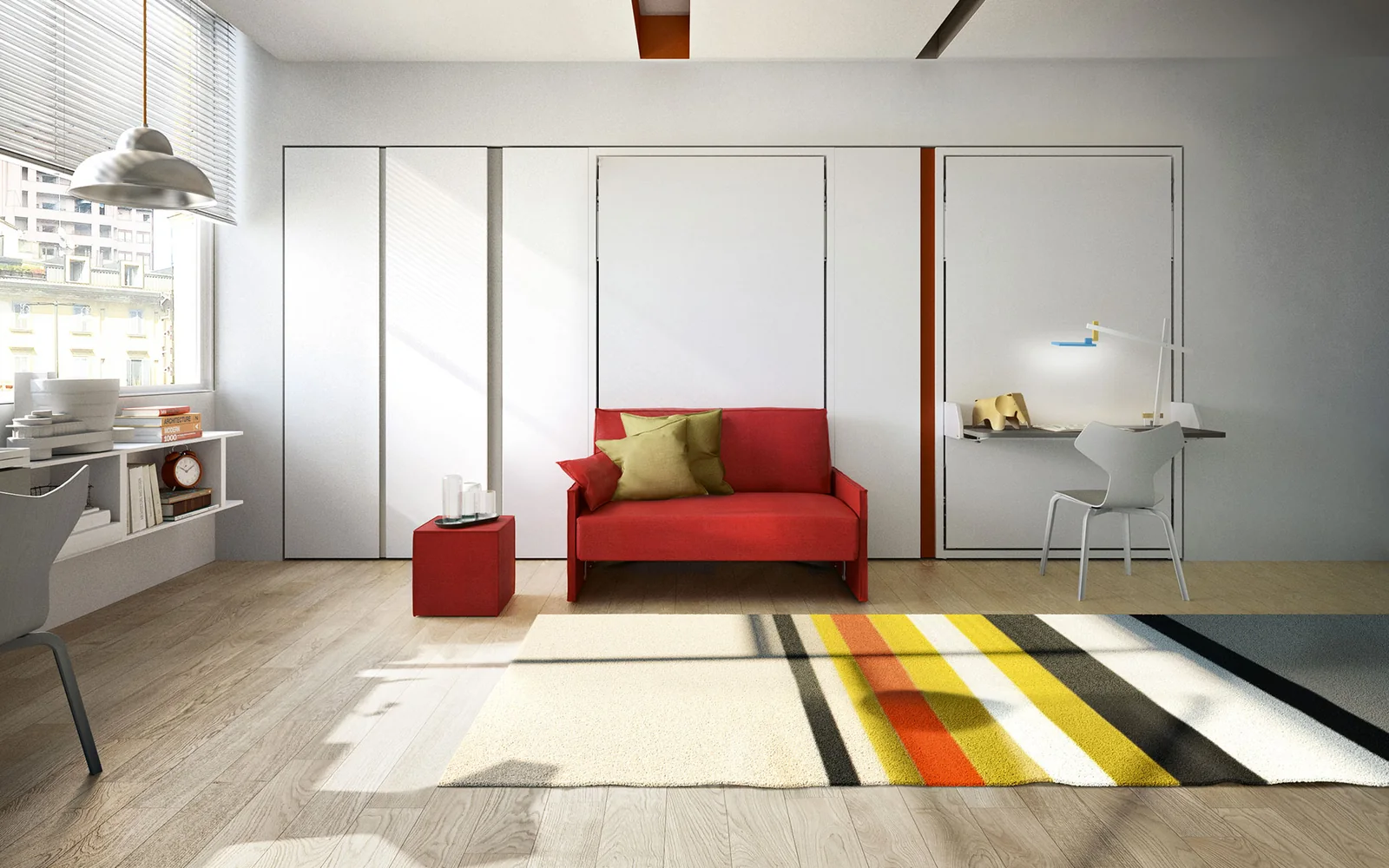 Wall bed Altea Sofa — Day · closed