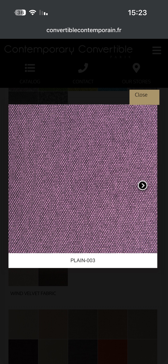 דוגמת ריפוד — PLAIN-003