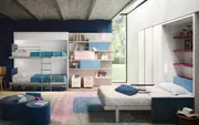 Foldaway bunk beds Kali Duo Board — Additional view 2