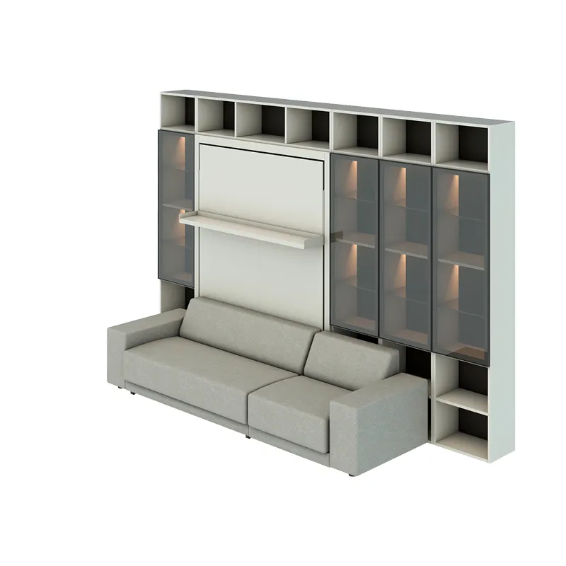 Furniture drawing — 30 m² city apartment — Day mode
